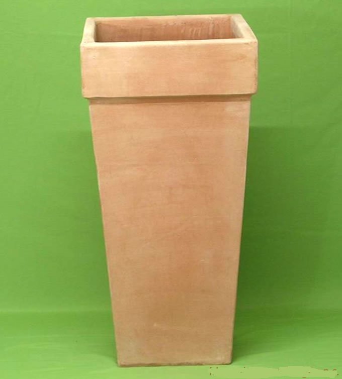 VASO QUADRATTO CON BORDO